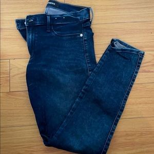 Express dark wash jegging